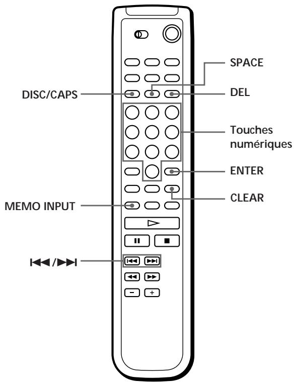SONY CDP-CX220 - Identification des disques sur le lecteur - 5