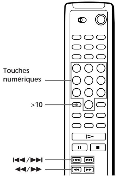 SONY CDP-CX220 - Localisation d'une plage spécifique ou d'un passage sur une plage quelconque - 2