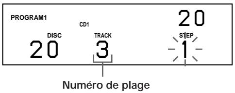 SONY CDP-CX220 - Creation de programmes musicaux personalisés (lecture programmée) - 3