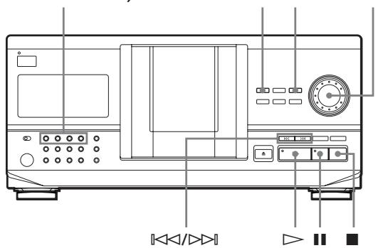SONY CDP-CX220 - Contrôle d'un autre lecteur CD (fonction Mega Control avancée) (CDP-CX240 uniquement) - 1
