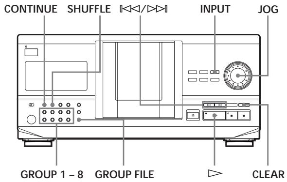 SONY CDP-CX220 - Groupement de disques (fichier de groupe) - 1
