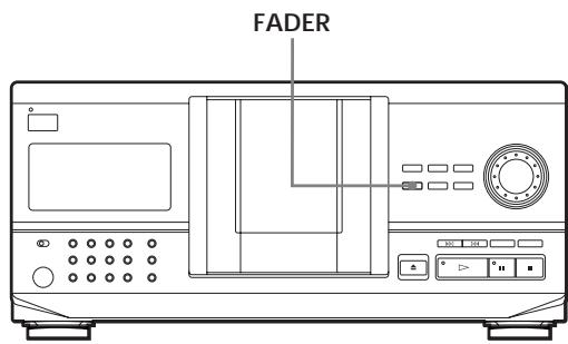 SONY CDP-CX220 - Fading In or Out (CDP-CX240 only) - 1