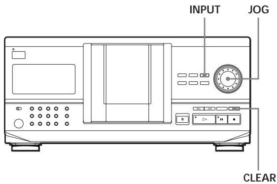 SONY CDP-CX220 - Etiquetado de discos en el reproductor - 1