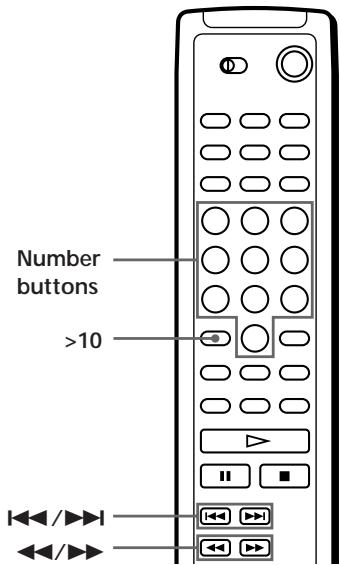 SONY CDP-CX220 - Locating a Specific Track or a Point in a Track - 2