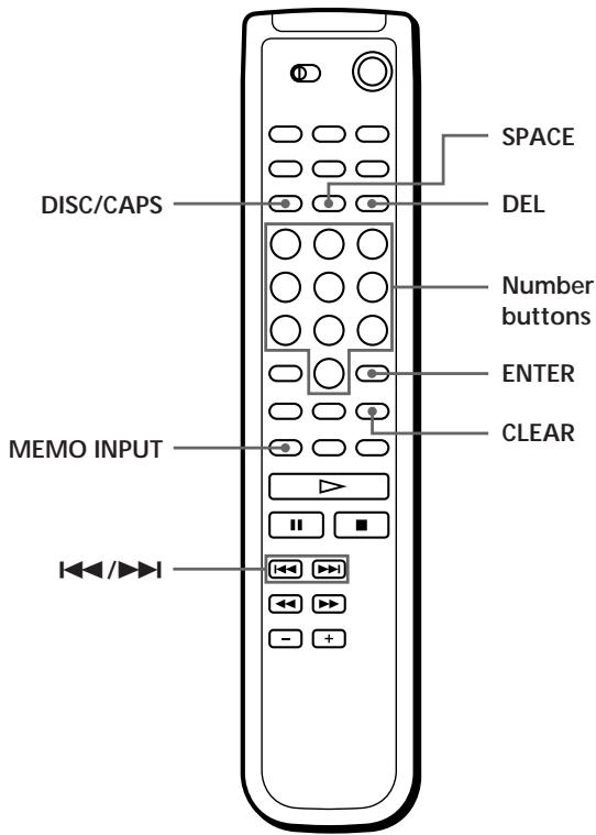 SONY CDP-CX220 - Labeling discs on the player - 6