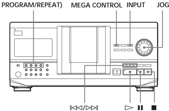 SONY CDP-CX220 - Controlling Another CD Player (Advanced Mega Control) (CDP-CX240 only) - 1