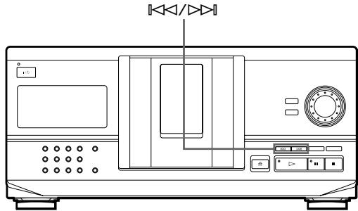 SONY CDP-CX235 - Suchen eines bestimmten Titels oder einer bestimmten Stelle in einem Titel - 1