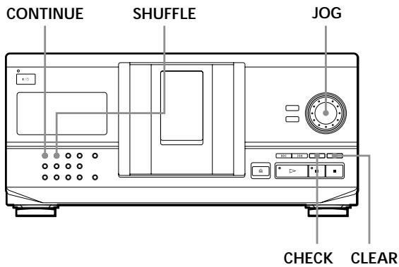 SONY CDP-CX235 - Memorizzazione di brani specifici (cancellazione conservazione programma) - 1