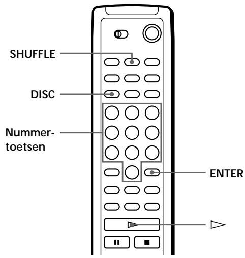 SONY CDP-CX235 - Afspelen in een willekeurige volgorde (shuffle-stand) - 2