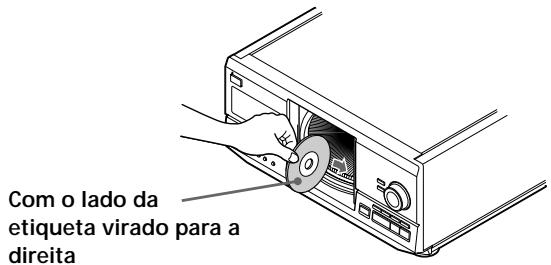 SONY CDP-CX235 - Introduzir os CD - 6