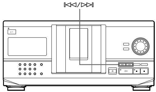 SONY CDP-CX235 - Een bepaald muziekstuk of punct in een muziekstuk zoeken - 1