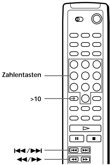 SONY CDP-CX235 - Suchen eines bestimmten Titels oder einer bestimmten Stelle in einem Titel - 2