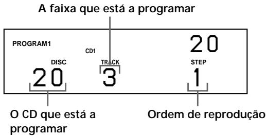 SONY CDP-CX235 - Criar um programa no leitor - 4