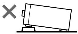 SONY CDP-CX235 - Notasulposizionamento dellettore - 4