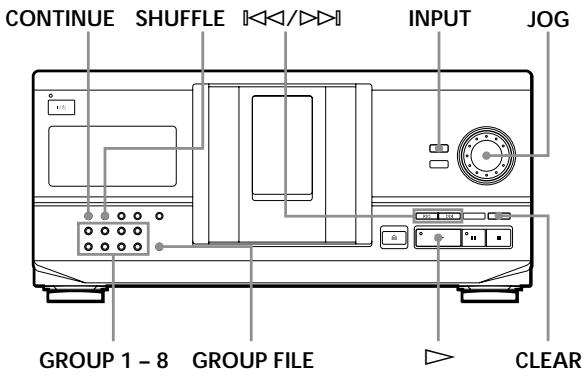 SONY CDP-CX235 - Raggruppamento di dischi (archivio di gruppo) - 1