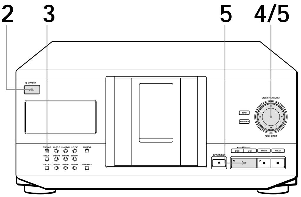 SONY CDP-CX235 - Como reproducir um CD - 1