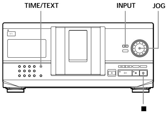 SONY CDP-CX235 - Uso del display - 1