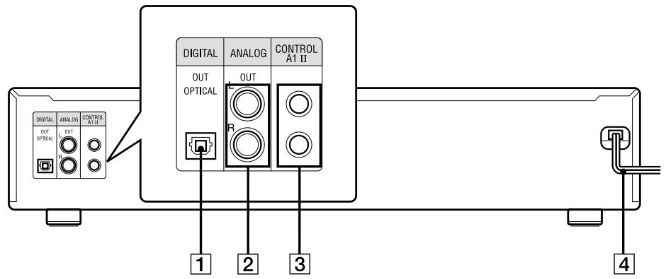 SONY CDP-XE270 - BUTTON DESCRIPTIONS - 1