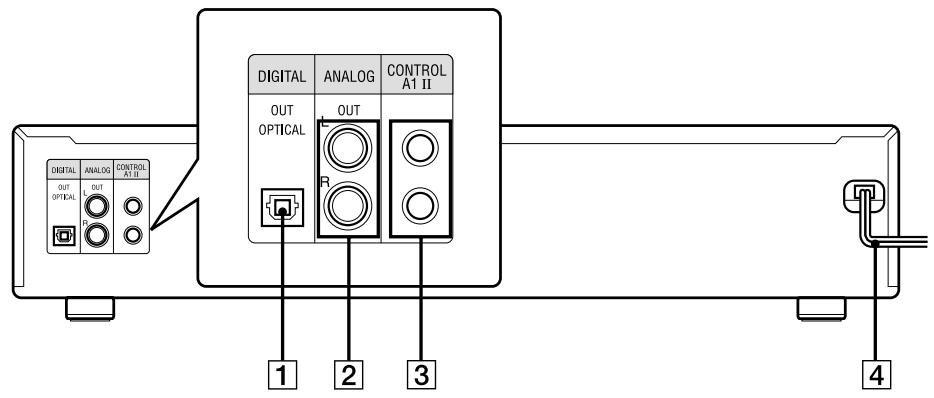 SONY CDP-XE270 - Panneau arrête - 1