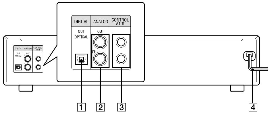 SONY CDP-XE570 - BUTTON DESCRIPTIONS - 1