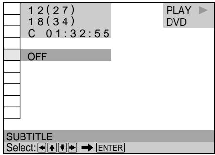 SONY DVP-S345 - Press ENTER. - 1