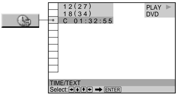 SONY DVP-S345 - Checking the Playing Time and Remaining Time - 5
