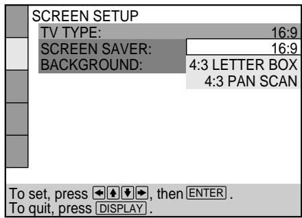 SONY DVP-S345 - Press ENTER. - 1