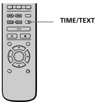 SONY DVP-S345 - Using the Front Panel Display - 5