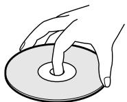 SONY DVP-S345 - On handling discs - 1