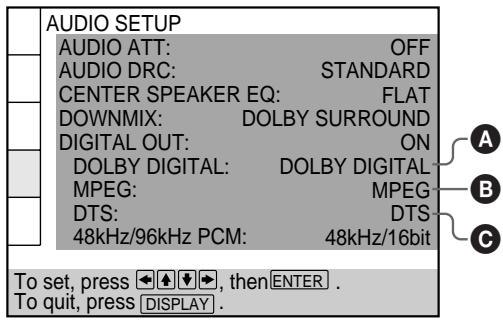 SONY DVP-S745D - If you have an audio component with a built-in Dolby Digital decoder, MPEG decoder or DTS decoder - 1
