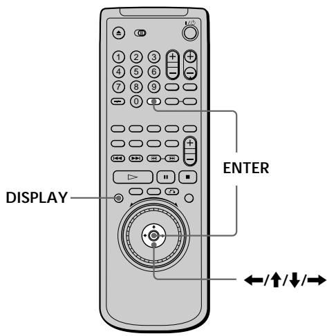 SONY DVP-S745D - Selecting the Language for the On-Screen Display - 1