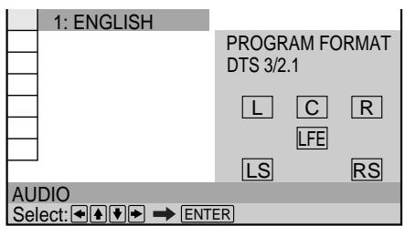 SONY DVP-S745D - Changing the Sound - 5