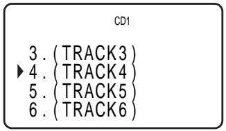 CD1 3 . (TRACK3) ► 4 . (TRACK4) 5 . (TRACK5) 6 . (TRACK6)