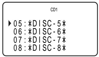 SONY CDP-CX555ES - Localización de discos directamente observando el visor del mando a distancia - 2
