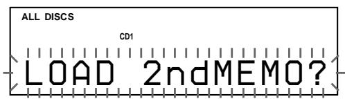 SONY CDP-CX555ES - Carga de los memos de disco del segundo reproductor de CD - 1