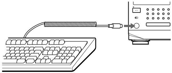 SONY CDP-CX555ES - Memorizar a informação sobre os Ficheiros personalizados com um teclado - 2