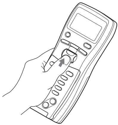 SONY CDP-CX555ES - Cómo desplazar el cursor por el visor del mando a distancia - 2