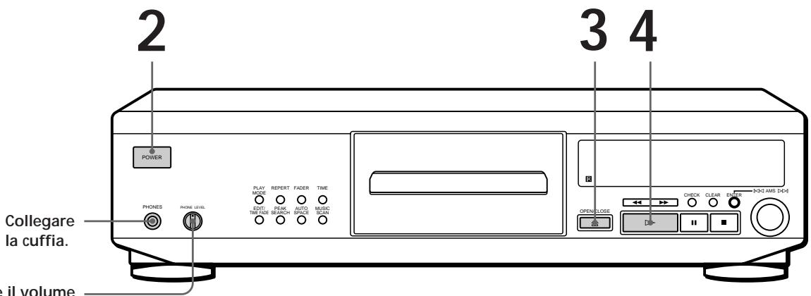 SONY CDP-XE700 - Riproduzione di un CD - 1