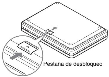 SONY DVP-FX875 - Para extraer la batería - 1