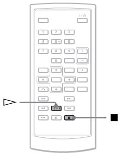 SONY DVP-FX875 - Afpelen hervatten van het punt waar u de schijf gestopt hebt (Afpelen hervatten) - 1