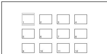 SONY DVP-FX875 - To display the list of thumbnails - 1