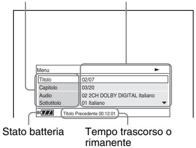 SONY DVP-FX875 - Premere DISPLAY durante la riproduzione di un DVD. - 1