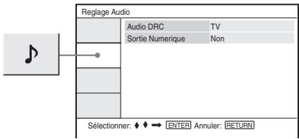 SONY DVP-FX875 - Paramètres du son (Reglage Audio) - 1