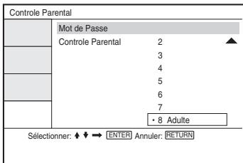 SONY DVP-FX875 - Configurer le contrôle parental (lecture limitee) DVDVideo - 1