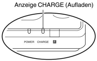 SONY DVP-FX875 - Aufladen des Akkusatzes - 2
