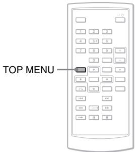 SONY DVP-FX875 - Selecteren van "Origineel" of "Afspeellijst" op een DVD-RW/DVD-R DVD - 1