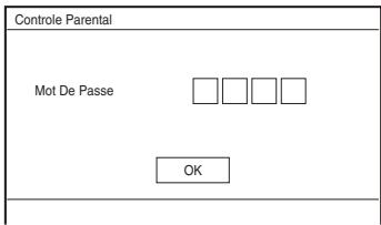 SONY DVP-FX950 - Pour régler le contrôle parental (Lecture limitee) - 1
