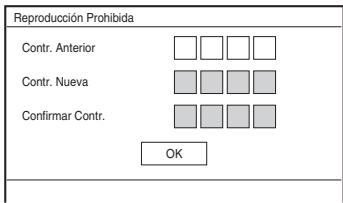 SONY DVP-FX950 - Para Cambiar la contraseña - 1