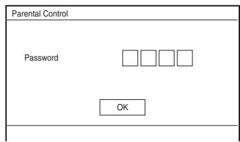 SONY DVP-FX950 - To set the parental control (limited playback) - 1