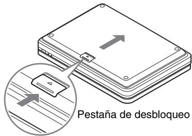 SONY DVP-FX950 - Para extraer la bateria - 1